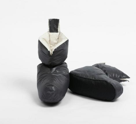 Сапожки-носочки пуховые "Comfort Socks Travel Grass" Graphite, 40-45 р.