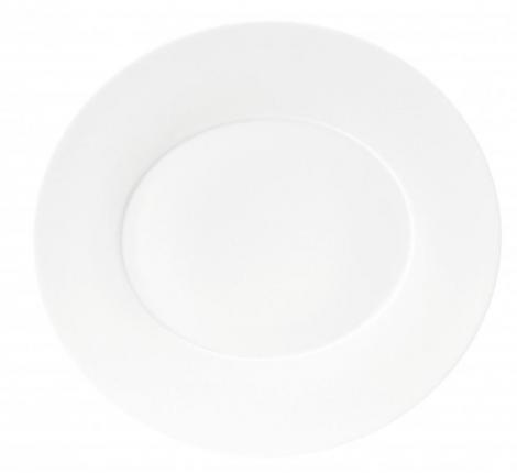 Тарелка подстановочная "EPURE PLATINE" 33х31 см, лиможский фарфор