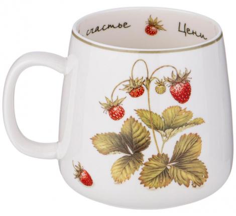 Кружка "ЛОВИ СЧАСТЬЕ" 85-1974, 400 мл