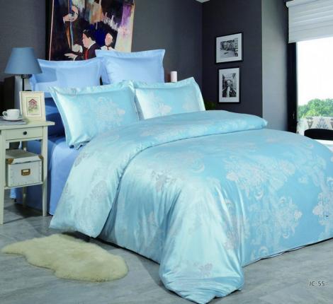 Постельное бельё Valtery JC-55 Сатин-Жаккард, Семейный