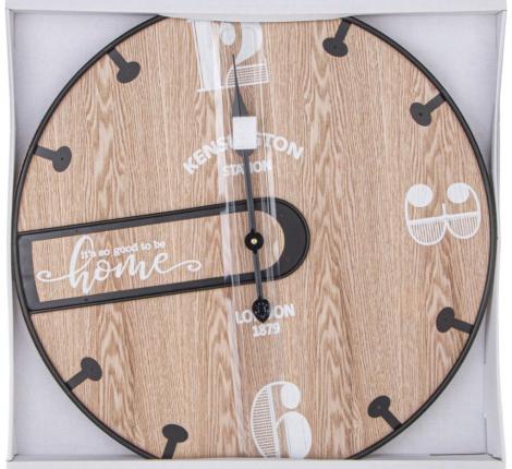 Часы настенные кварцевые "LOFT" 105-232, диаметр 60 см