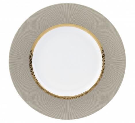 Тарелка подстановочная "PHARAON" диаметр 32 см, лиможский фарфор
