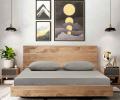 Простыня на резинке Sharmes "Сканди" Варёный хлопок 160х200, светло-серый