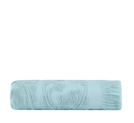 Полотенце махровое Arya с бахромой Isabel Soft 30X50, Мятный