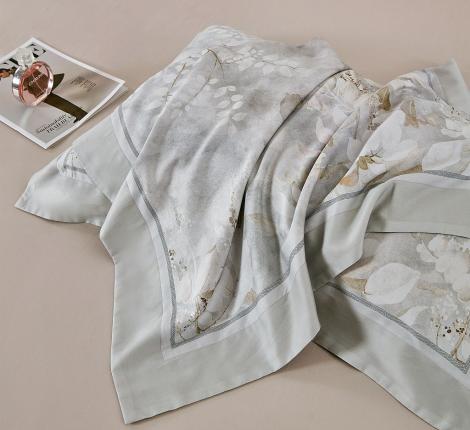 Постельное белье с одеялом "Asabella" 2269-2OSP Фланель, Семейный