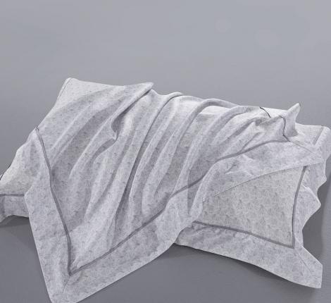 Постельное белье "Asabella" 2328-6 Сатин ДеЛюкс, Евро