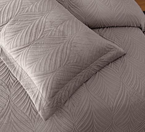 Покрывало "Sofi de Marko" Таира (серый) Велюр, 240х260