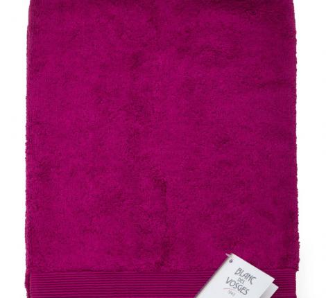 Полотенце махровое "Blanc des Vosges" UNI CYCLAMEN (фиолетовый), 70х140