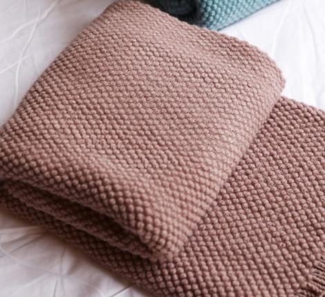 Плед вязаный PA-8, 130х200