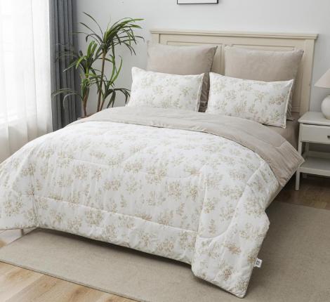 Постельное белье с одеялом "Sofi de Marko" Роберто №29 Велюр/Сатин, Евро