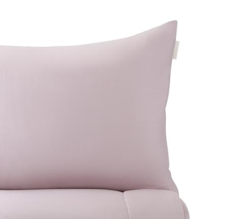 Постельное белье с одеялом "Sofi de Marko" Эльмира (серо-лиловая) Сатин, Евро