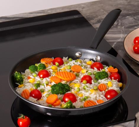 Сковорода AGNESS "IRON CHEF", диаметр 24 см