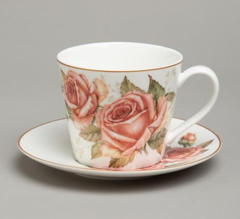 Чайная пара "КОРЕЙСКАЯ РОЗА" 590-675, 300 мл