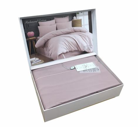 Постельное бельё "Maison D'or" RICHMOND  Сатин Евро, грязно-розовый