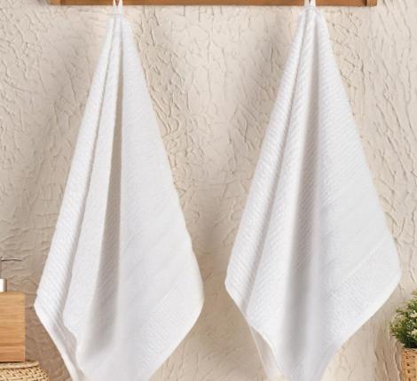 Комплект махровых полотенец "METEOR" (50x90/2 шт.) SICILYA, кремовый