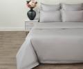 Постельное белье "Sofi de Marko" Иоланда (серая) Сатин, Евро