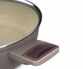 Сотейник с крышкой "AGNESS"  902-105 с антипригарным покрытием PFLUON MARBLE, 26*7,5 см