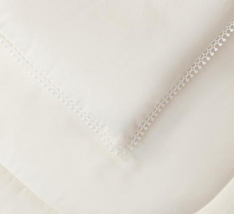 Постельное белье с одеялом "Sofi de Marko" Элиана (айвори) Сатин, Евро