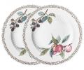 Набор обеденных тарелок 2 шт. "FRUIT GARDEN" 590-649, диаметр 25,5 см