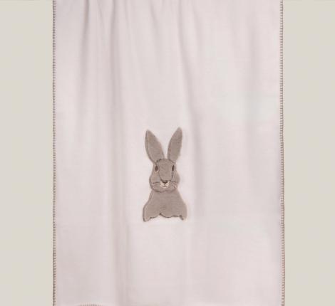 Плед детский "Little White Rabbit", 75х100