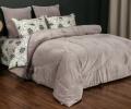 Постельное белье с одеялом "Kazanov.A." Капелла (дымчатая роза) Велюр/Egypt Cotton, Евро