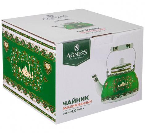 Чайник эмалированный "СУРА", 4,0 л