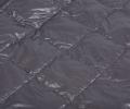 Дорожный плед пуховый "TRAVEL PLAID GRASS GRAPHITE", 140х200