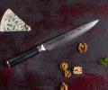 Нож кухонный &quot;Samura DAMASCUS&quot; для нарезки 230 мм, G-10
