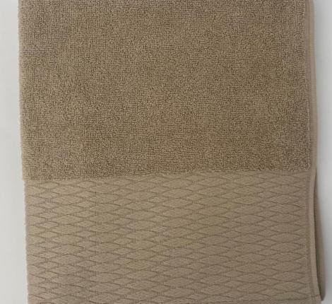 Полотенце махровое Luna (коричневый), 70х135