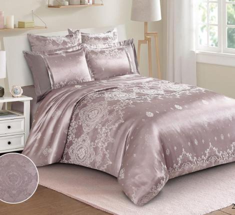 Постельное белье "Cleo" Satin Jacquard  41/216-SG Жаккард, Семейный