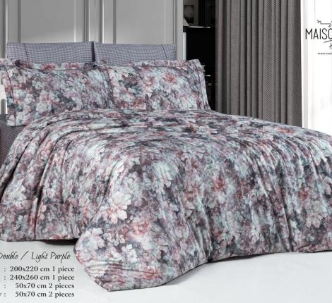 Постельное бельё "Maison D'or" YOLANDA (светло-фиолетовый) Тенсел, Евро