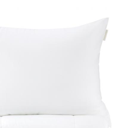 Постельное белье с одеялом "Sofi de Marko" Эльмира (белая) Сатин, Евро