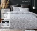 Постельное белье с одеялом "Kazanov.A." Монарх (графит) Велюр/Egypt Cotton, Евро