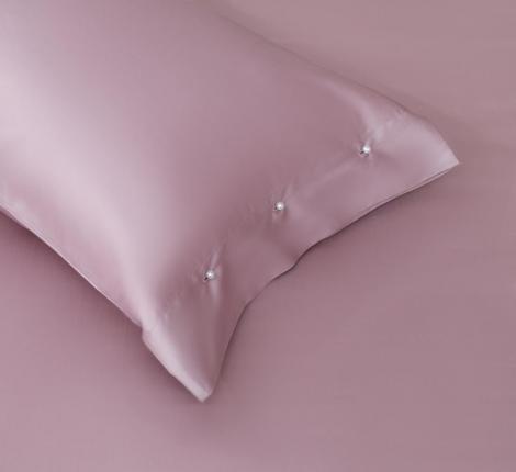 Постельное белье с одеялом "Sofi de Marko" Premium Mako (лиловый) Сатин ДеЛюкс, Евро