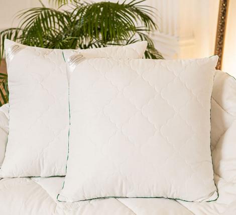 Подушка "Бамбуковая жемчужина" с внутренним чехлом (ПСБ ВЧ), 70x70