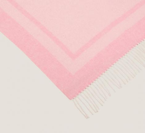 Плед хлопковый Frati "COUNTRY" ROSA (розовый), 130х170