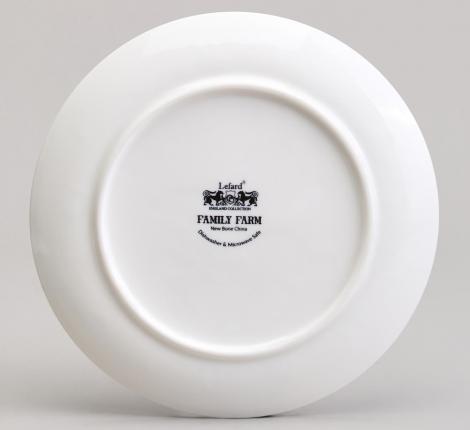 Набор закусочных тарелок 2 штуки "FAMILY FARM", диаметр 17,5 см