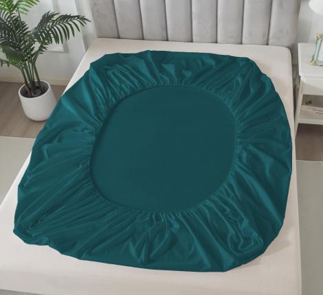 Простыня на резинке Tango SOHO (изумрудный), 160x200