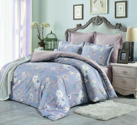 Постельное белье "Valtery" С-346 Сатин, Семейный