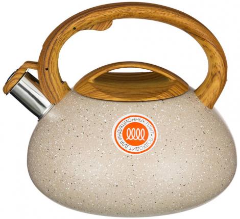 Чайник со свистком "AGNESS" 907-082, 3,0 л