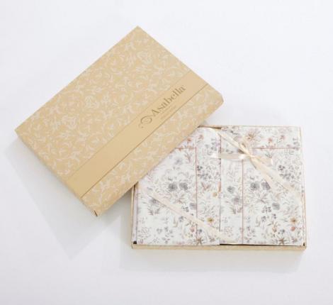 Постельное бельё "Asabella" 2376-7 Сатин, Семейный