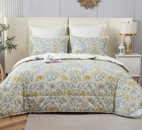 Постельное белье с одеялом "Sofi de Marko" Бернадетт №67 Сатин, 1,5 спальный