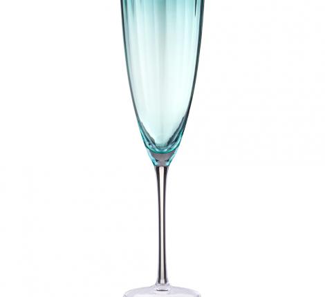 Набор бокалов для шампанского 2 штуки "MIRAGE" EMERALD, 290 мл