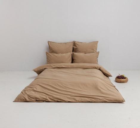 Простыня на резинке Luxberry "SOFT SILK SATEEN" 180x200x30 см, бронзовый