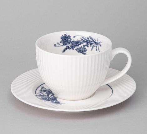 Чайный набор "ROYAL BLUE" на 6 персон, 12 предметов (270 мл)