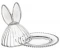 Блюдо сервировочное с крышкой "RABBIT FAMILY", 19,3*19,3*19 см