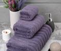Полотенце микрокоттон AMBIELLA "DALGA" 30x50, фиолетовый