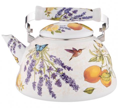 Чайник эмалированный "ПРОВАНС ЛИМОНЫ", 3,0 л