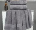 Комплект махровых полотенец "Kazanov.A." Arno (графит), 50х90+70х140