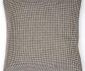 Подушка декоративная "CUBE" 45х45, серо-кремовая клетка